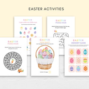 Celebrate Easter with fun and educational activities for your little ones with this Easter Preschool Activity Pack.