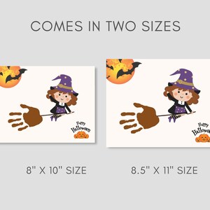 This fun halloween handprint pack is a great Halloween activity and keepsake for little kids. Perfect for toddler, preschool, nursery or baby. Can be used at home/ classroom.