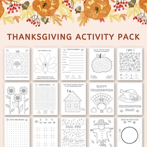 Thanksgiving Activity Printable, Thanksgiving Coloring, I am thankful for, Thanksgiving Pages, Thanksgiving Craft, Thanksgiving Games