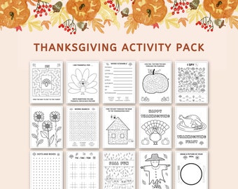 Thanksgiving Activity Printable, Thanksgiving Coloring, I am thankful for, Thanksgiving Pages, Thanksgiving Craft, Thanksgiving Games
