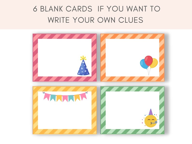 Elevate your childs birthday celebration with this Birthday Scavenger Hunt Printable! This engaging activity promises adventure, and precious memories.