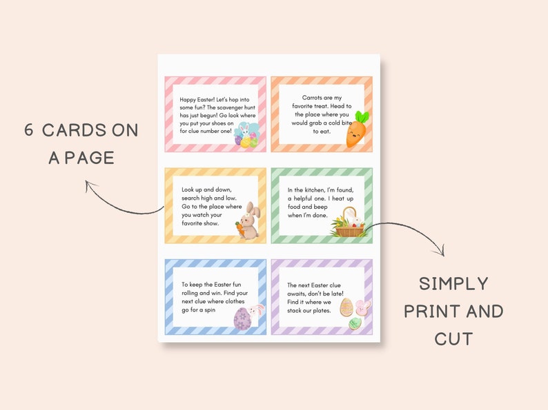 Get ready for an egg-citing Easter adventure with our Easter Scavenger Hunt Printable! This delightful activity is perfect for making this Easter extra special and memorable for your little ones.