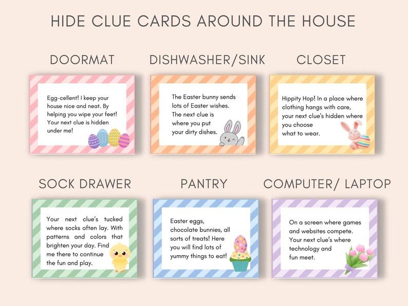 Get ready for an egg-citing Easter adventure with our Easter Scavenger Hunt Printable! This delightful activity is perfect for making this Easter extra special and memorable for your little ones.