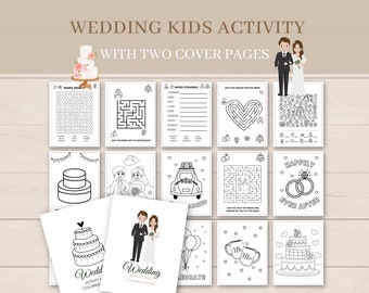 Wedding Kids Activity, Wedding Activity Pack, Wedding Activity Book, Wedding Activities, Wedding activity download, Wedding Printable