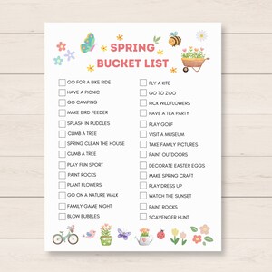Make each season memorable and filled with joy for your kids with this Seasonal Bucket List Bundle! This printable bundle includes four delightful bucket lists, one for each season - Spring, Summer, Fall, and Winter.