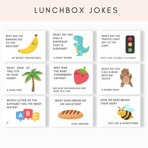 Dowcipy do Lunchboxa do wydrukowania, Notatki do Lunch Boxa, Dowcipy dla dzieci, Karty do Lunchboxa, Dowcipy szkolne, Zagadki dla dzieci, Notatki do Lunch Boxa do wydrukowania, PDF
