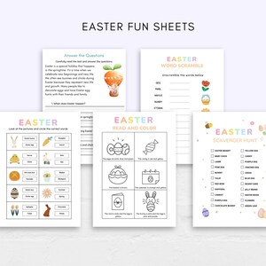 Celebrate Easter with fun and educational activities for your little ones with this Easter Preschool Activity Pack.