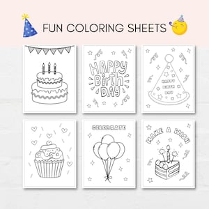 Celebrate your child's special day with our Ultimate Kids' Birthday Activity Pack! This digital download is packed with a collection of 10 engaging games and 10 delightful coloring sheets, designed to keep young party guests entertained and make your birthday celebration a hit.