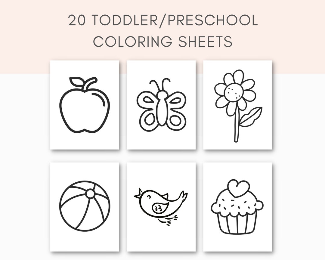 Spring Coloring Book: Toddler Coloring Book for Boys and Girls: Fun and Cute Coloring Book for Toddlers and Preschoolers [Book]