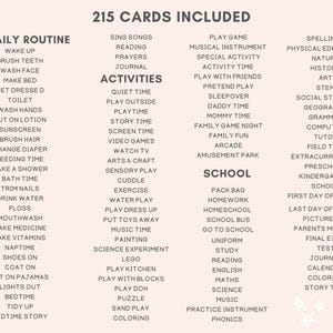 Transform your child's daily routine into an organized, fun adventure with this comprehensive Kids Routine Cards & Charts Set. This versatile kit includes 215 activity cards and 16 charts, ensuring your child's daily life is structured and engaging.