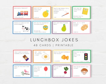 Lunchbox Jokes, Lunch Box Notes, Jokes for kids, Lunchbox Cards, School Jokes, Kids Riddle, Printable Lunch Box Notes, Lunch Notes Printable