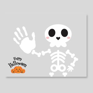 This fun halloween handprint pack is a great Halloween activity and keepsake for little kids. Perfect for toddler, preschool, nursery or baby. Can be used at home/ classroom.