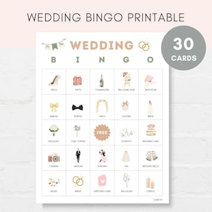 Bruiloft Bingo, Bruiloft Spelletjes, Bruiloft Activiteiten, Bruiloft Bingokaarten, Bruiloft Afdrukbare Spelletjes, Afdrukbare Bruiloft Bingo, Bruiloft Bingospel, Bruiloft Bingo