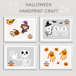 This fun halloween handprint pack is a great Halloween activity and keepsake for little kids. Perfect for toddler, preschool, nursery or baby. Can be used at home/ classroom.