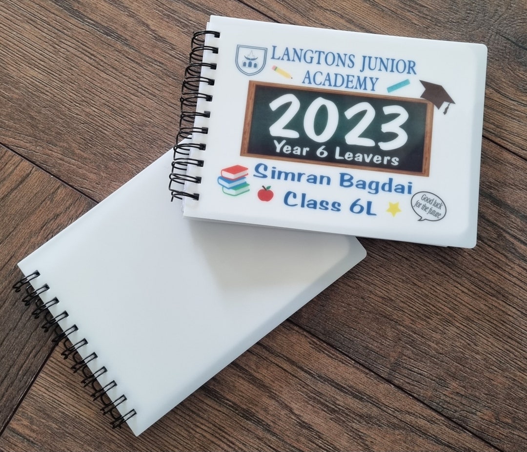 Personalised Year 6 Leavers Book / Year 6 Autograph Book / School