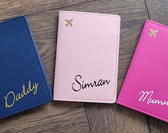 Personalised Passport Covers, Personalised Passport Holders, Passport Covers, Passport Covers with Name, Passport, Travel, Name on Covers