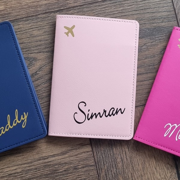 Personalised Passport Covers, Personalised Passport Holders, Passport Covers, Passport Covers with Name, Passport, Travel, Name on Covers
