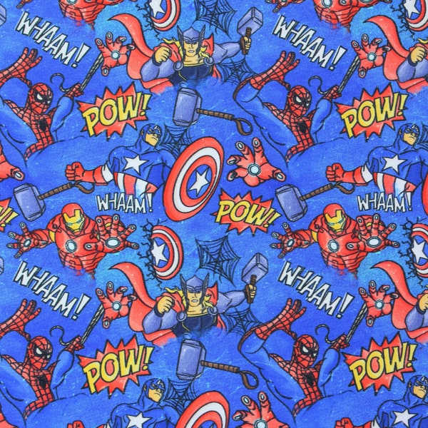 Super Hero's Character Fabric, Cotton Lycra, Spider Man Character High Quality Fabric, Animation Fabric, 9x13 Tumbler Cut