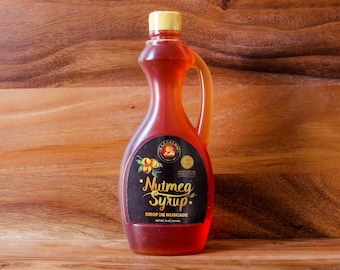 Grenadiaanse nootmuskaatsiroop