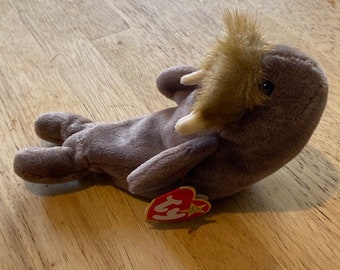 Seltene Sammlung von Beanie Babies im Ruhestand und Sammlerzustand in neuwertigem Zustand.