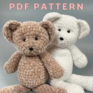 Crochet Teddy Bear Pattern