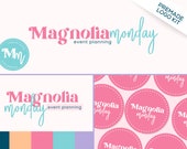 Colorful Logo Design, Custom Small Business Logo, Bright Logo for Coaches, Modern Podcast Logo, Etsy Shop Logo, Premade Fun Logo, Logo Kit