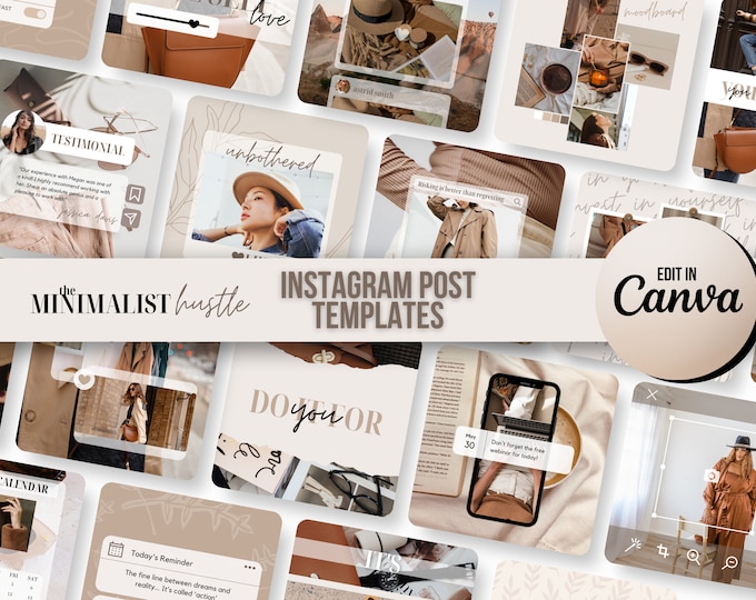 The Only Instagram Template Bundle You Need for Canva | 50 IG Story ...