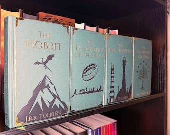 The Hobbit and The Lord of the Rings Trilogy Hardcover Rebind | Full Set by J.R.R. Tolkien