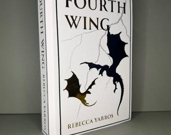 Reencuadernación de tapa dura de Fourth Wing / La serie Empyrean de Rebecca Yarros / Libro uno