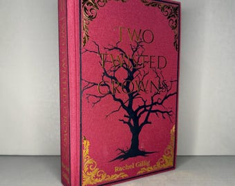 Two Twisted Crowns Hardcover Rebind | The Shepherd King Book Two with Gold Holographic Vinyl