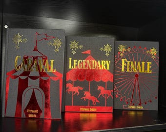 Caraval, Legendary, Finale Hardcover Rebinds by Stephanie Garber