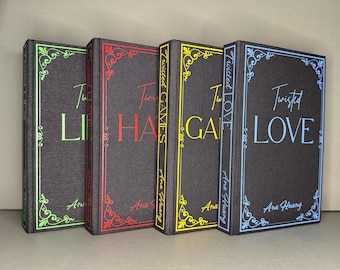 Twisted Love,Games,Hate,Lies Series Hardcover Rebind by Ana Huang