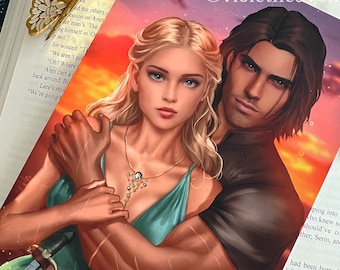 Impression premium Lara et Aren - Inspiré par The Bridge Kingdom - Danielle L Jensen