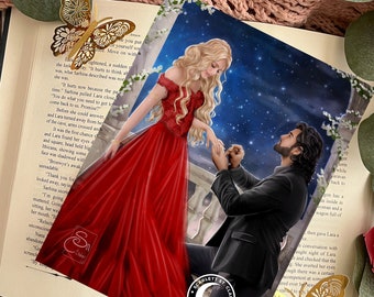 Hades Proposal - Officially Licensed Premium Print - Inspired by A Touch of Ruin / A Game of Retribution, by Scarlett St. Clair