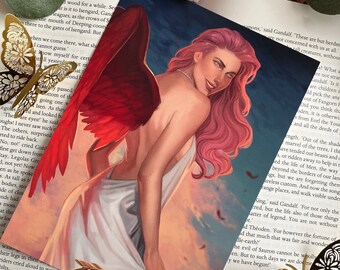 Emelle Premium Print, inspiriert aus der Cupidity - Heart Hassle Serie, von Raven Kennedy