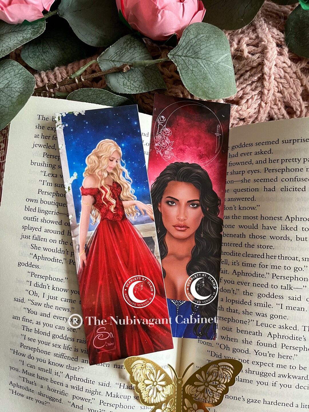 Ruination Bookmark Scarlett St. Clair Officially Licensed Bookmark Bundle - Inspired by A ...