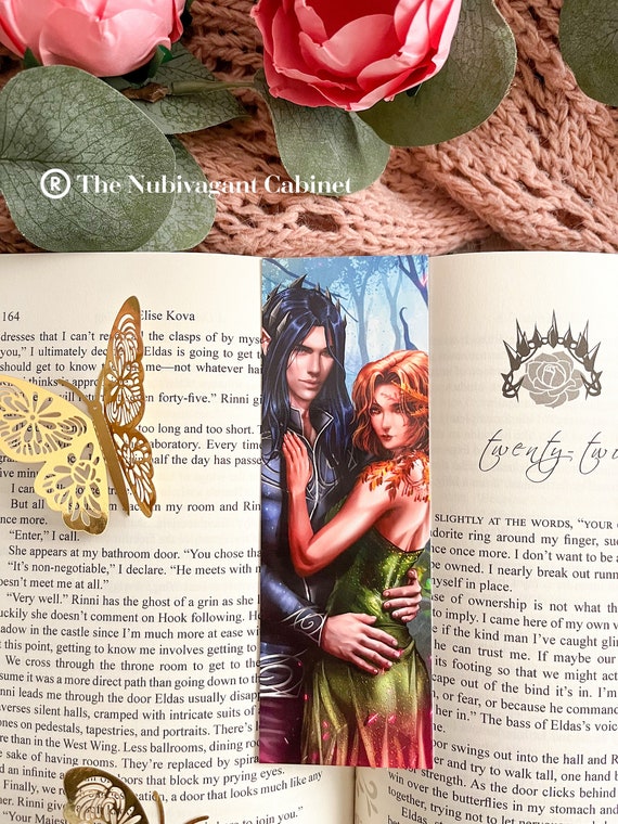 Segnalibro Luella ed Eldas Arte con licenza ufficiale Ispirato da Un patto  con il re degli elfi, di Elise Kova Sposato con la magia -  Italia