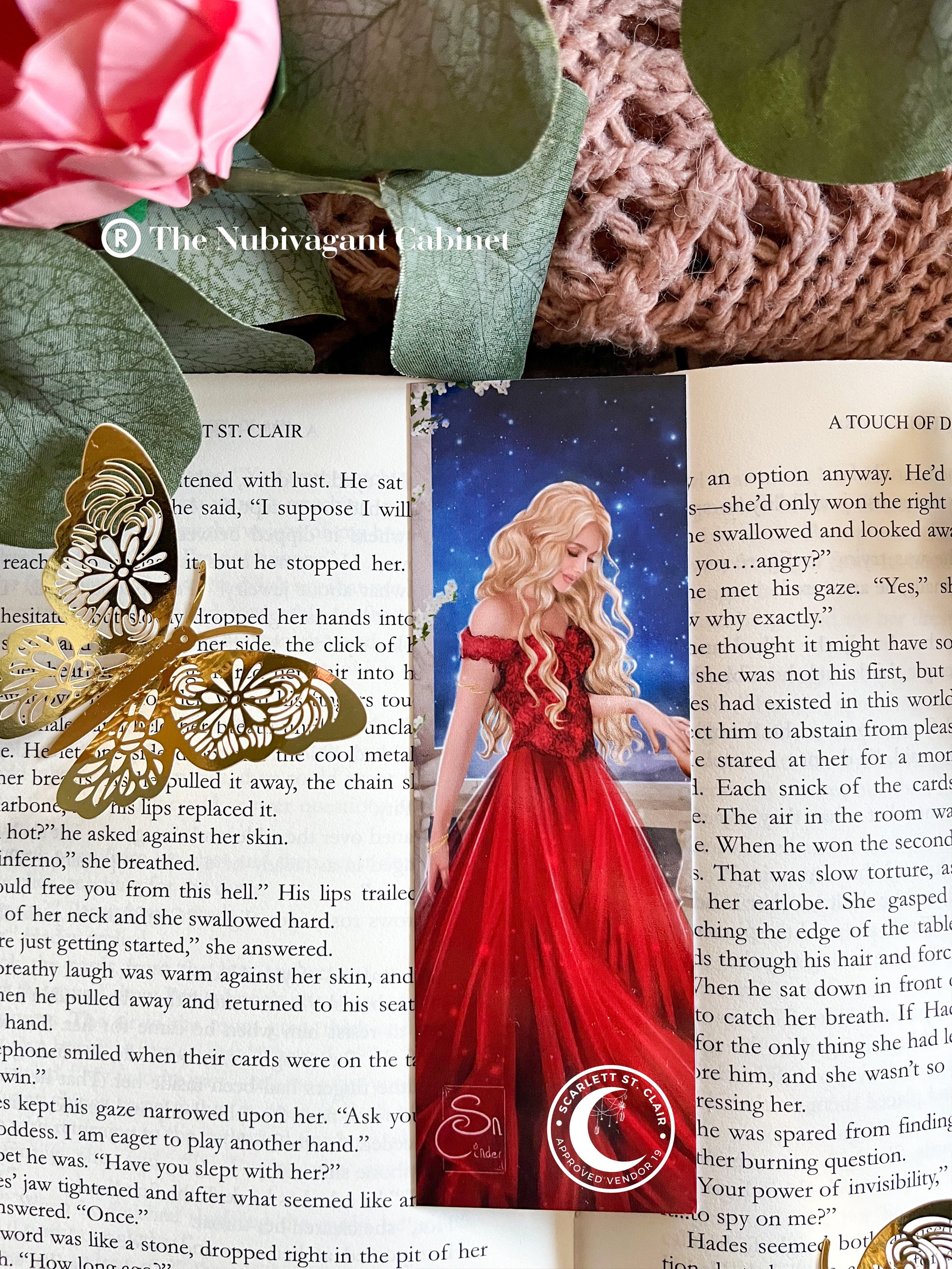 Ruination Bookmark Hades Proposal - Officially Licensed Bookmark - Inspired by A Touch of ...