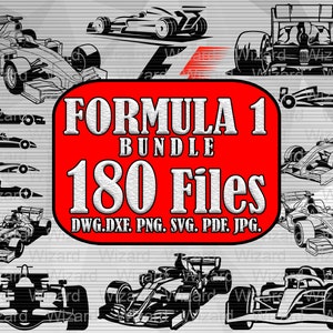 30x FORMULA CARS BUNDLE, Formula car bundle, Track cars bundle, Mega bundle cars, super car bundle, Formula car design, formula silhouette