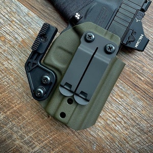 Glock 43x/43x MOS IWB Holster Monoblock Belt Clip