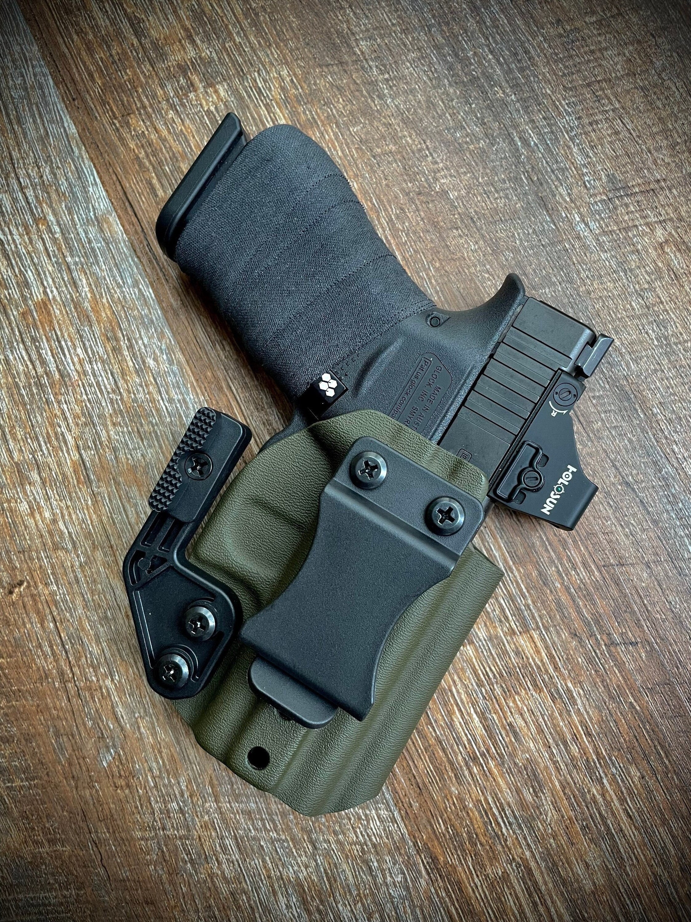 JMFD Customs Glock 43/43X Louis Vuitton Print IWB Kydex Holster w/ModWing