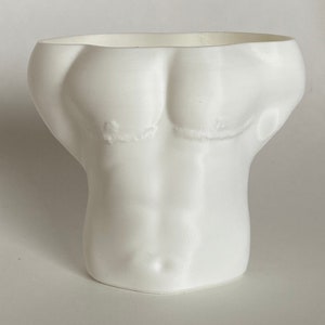 LGBTQ planter Trans male planter- Muscle body planter