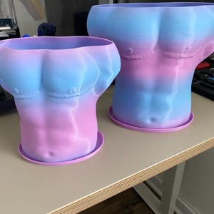 LGBTQ plant holder Trans male Body planter PRIDE - Muscles