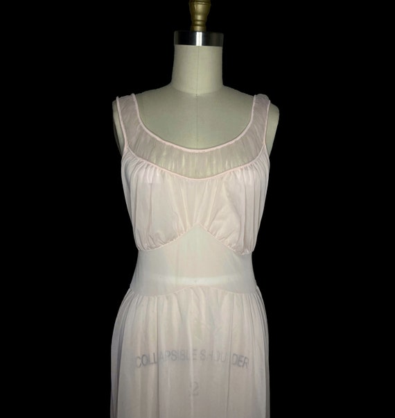 1960s shear night gown