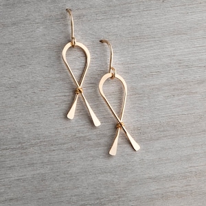 Childhood Cancer Awareness Earrings,Cancer Jewelry,Cancer Survivor Jewelry,Child Cancer,Gold Ribbon Jewelry,Gold Cancer Jewelry,Handmade USA
