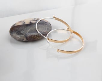Silver & Gold Hoop Earrings,Hammered Mixed Metal Earrings,Large Hoop Earrings,Modern Hoop Earrings,Silver Gold Earrings,Hoop Earrings,Gift