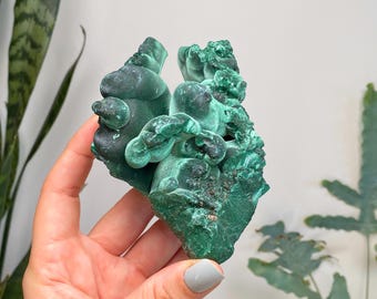 ベルベット マラカイト | 珍しい形状 | 繊維状マラカイト | コンゴ産