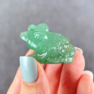 Green Aventurine Money Toad Pendant Green Aventurine Money Toad Pendant
