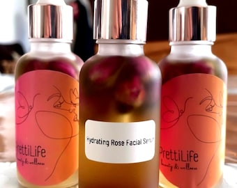 Sérum facial hidratante de rosas PrettiLife