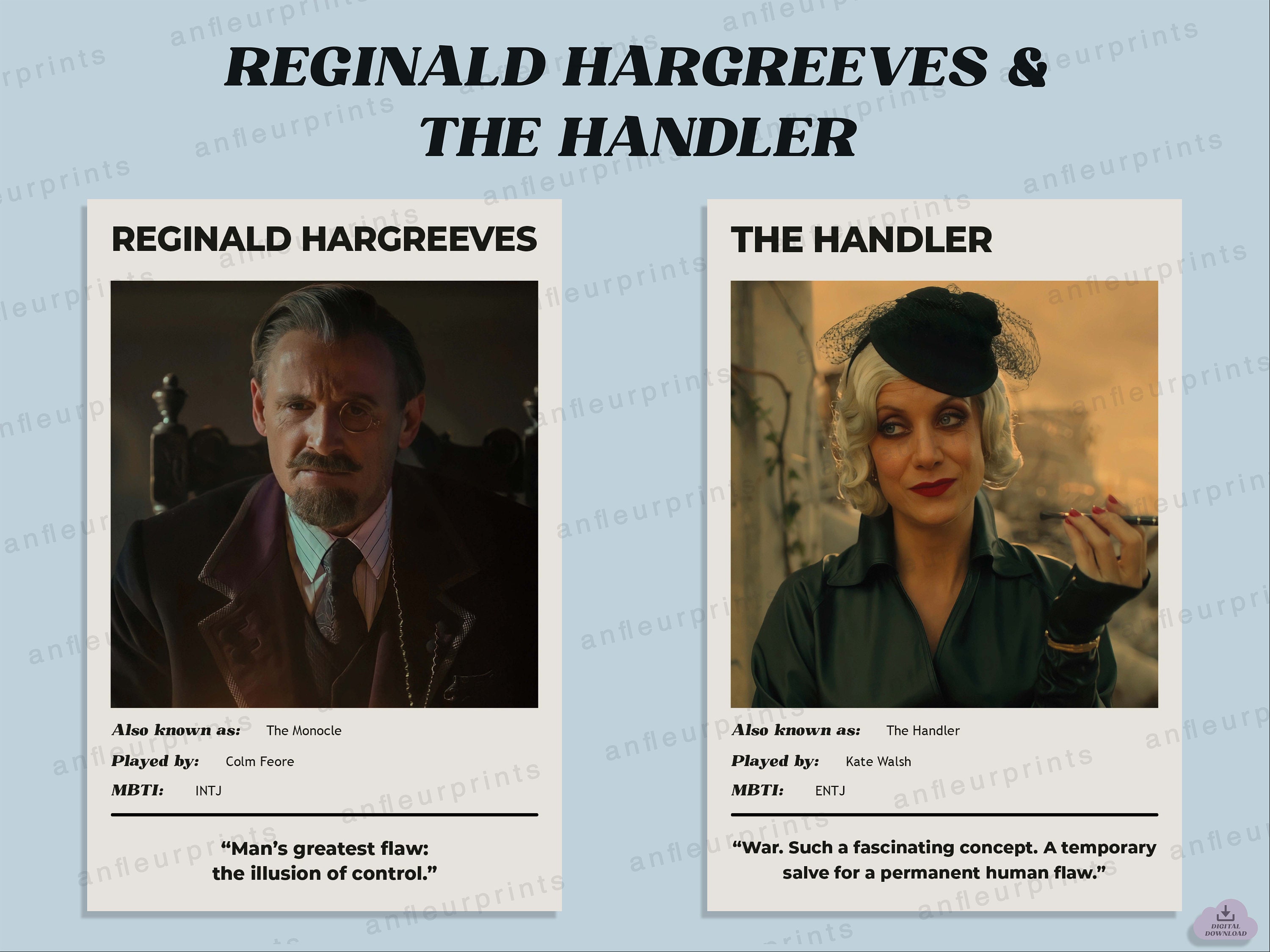 The Umbrella Academy Character Posters Etsy UK